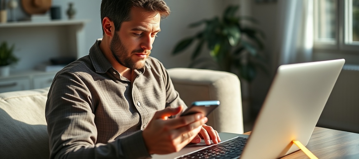 A real estate wholesaler building a cash buyers list on a laptop, using a CRM, in a focused home office setting.